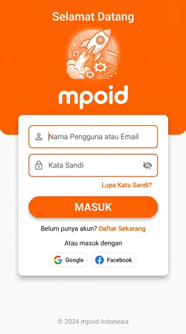 Panduan Mudah Masuk Akun mpoid di Android
